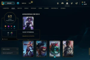 Acc com riven season 2, elise e morgana vitoriosa, 62 skins - League of Legends LOL
