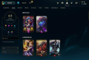 Acc com riven season 2, elise e morgana vitoriosa, 62 skins - League of Legends LOL
