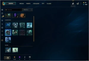 Vendo conta  unranked - League of Legends LOL