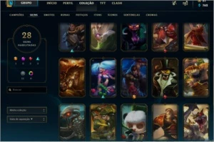 Vendo conta  unranked - League of Legends LOL