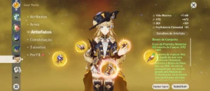 Conta Genshin Impact - Zhongli, Navia, Nahida, Mualani + 11