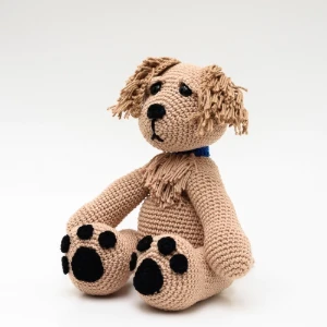 Cachorro Golden Retriever em Amigurumi - Artesanato e Personalizados