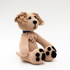 Cachorro Golden Retriever em Amigurumi - Artesanato e Personalizados