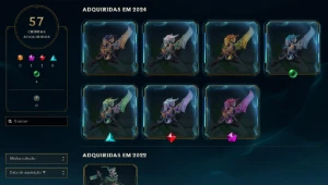 Conta League Of Legends Diamante 3 557 Skins Com Email LOL