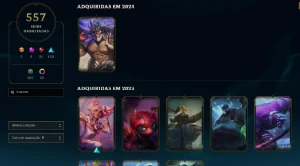 Conta League Of Legends Diamante 3 557 Skins Com Email LOL