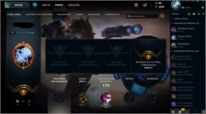 CONTA LEAGUE OF LEGENDS LOL