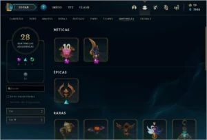 Conta lol 229 skins Gold4 - League of Legends
