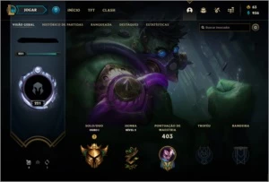 Conta de lol e valorant - League of Legends