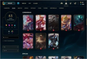 Conta de lol e valorant - League of Legends