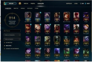 Conta League of Legends Ouro 5 49 pdl LOL