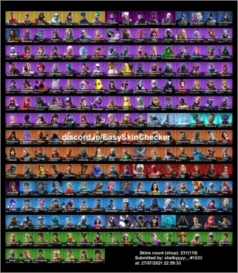 Conta rara fortnite. Wonder, minty, ikonik, frostbite, glow