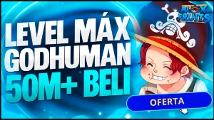 Godhuman + 50Milhoes De Belli - Roblox