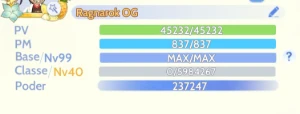 Conta ENDGAME 240K POWER Ragnarok Origin Classic - Outros