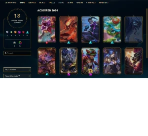 Conta Platina 1 (na md5) com mmr de Diamond/Master - League of Legends LOL