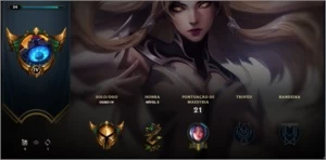 conta lol gold 4 - League of Legends
