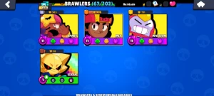 Conta Com 15K Troféus / 4 Prestigios / Sirius / Damian - Brawl Stars