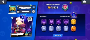 Conta Com 15K Troféus / 4 Prestigios / Sirius / Damian - Brawl Stars