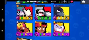 Conta Com 15K Troféus / 4 Prestigios / Sirius / Damian - Brawl Stars