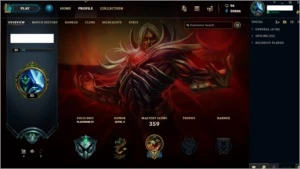 Conta LOL Platina IV todos os campeões - League of Legends