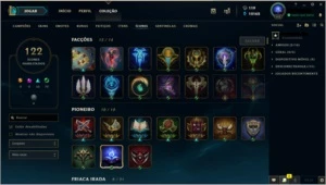 Conta LOL - Ouro 3 109 Skins - League of Legends