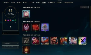 Conta Lol Ferro 3  🌟Promoção de Natal🌟 - League of Legends