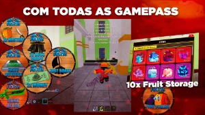 🔥 Conta Roblox Blox Fruits Com Todas As Gamepass Muito Boa