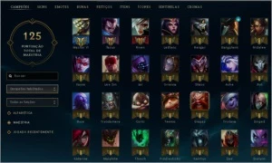 Conta smurf - Platina 1 na season 7 ( Atualmente na md10) - League of Legends LOL