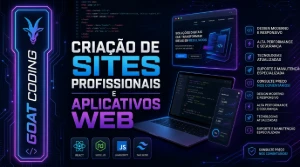 Faço Sites Profissionais E Aplicativos| Desenvolvimento Web