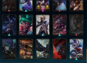 ACC League Of Legends Com Várias Skins - League of Legends: Wild Rift LOL WR