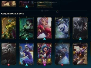 ACC League Of Legends Com Várias Skins - League of Legends: Wild Rift LOL WR