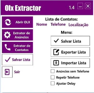✅Extrator de contatos da OLX - Others