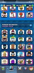 CONTA CLASH ROYALE NIVEL 14 - 35 CARTAS FULL - TODOS HERÓIS.