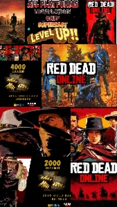 Red Dead Online(Pc) Pacotes De ( Level, Golds E Dólares )