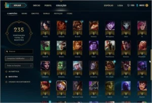 Smurf LEAGUE OF LEGENDS PRATA 5 70% DE WIN LOL