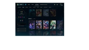 Conta lol lvl 97 skins lindas
