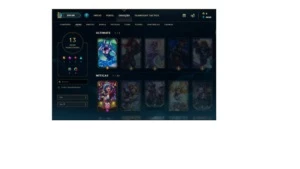 Conta lol lvl 97 skins lindas - League of Legends