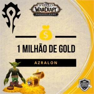 1kk Milhão Ouro Gold No Wow Azralon - Blizzard