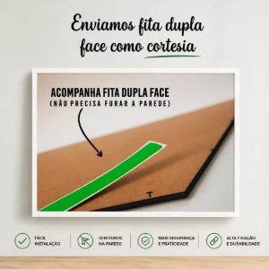 Kit 3 Xícaras Minimalistas em MDF para Cantinho do Café - Artesanato e Personalizados