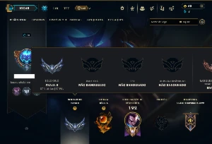 Prata 2 com 80 Champs e 23 Skins - League of Legends LOL