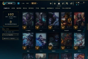 Prata 2 com 80 Champs e 23 Skins - League of Legends LOL