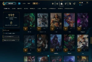 Prata 2 com 80 Champs e 23 Skins - League of Legends LOL