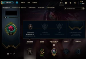 CONTA LOL BRONZE 3 DIVERSAS SKINS - League of Legends