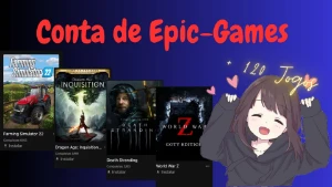 Conta de Epic-Games +120