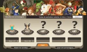dofus retro Eni lvl 184 e Enu lvl 117 servidor Allisteria
