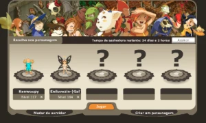 dofus retro Eni lvl 184 e Enu lvl 117 servidor Allisteria