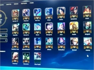 Conta ouro 3 - League of Legends LOL
