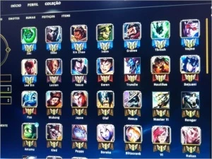 Conta ouro 3 - League of Legends LOL