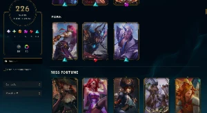 Conta lol 226sk-passe florescer espiritual e hall of legends - League of Legends