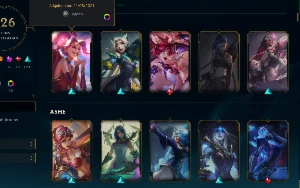Conta lol 226sk-passe florescer espiritual e hall of legends - League of Legends