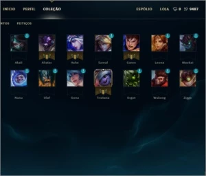 CONTA LVL 20 UNRANKED COM 10K DE IP, MENOR PREÇO ! - League of Legends LOL